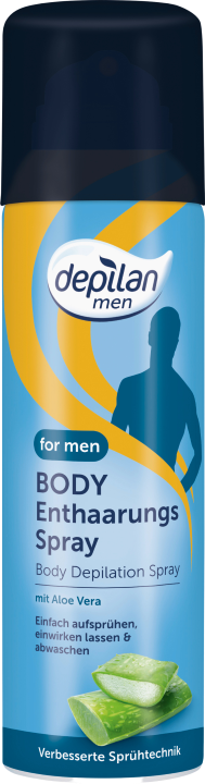 Body Enthaarungsspray for men